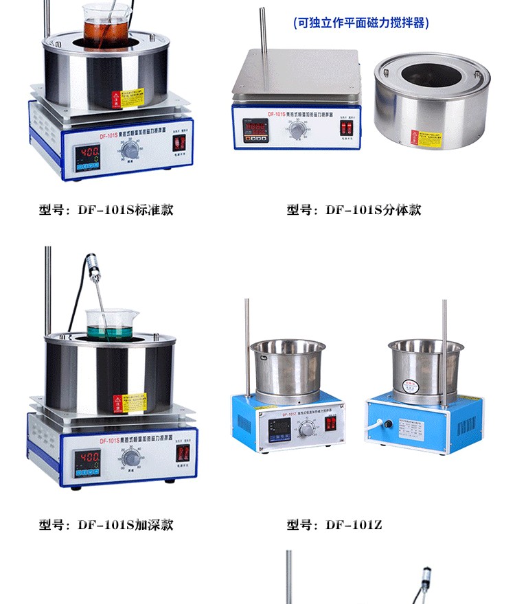 DF-101T15L集热式磁力搅拌器(图2)