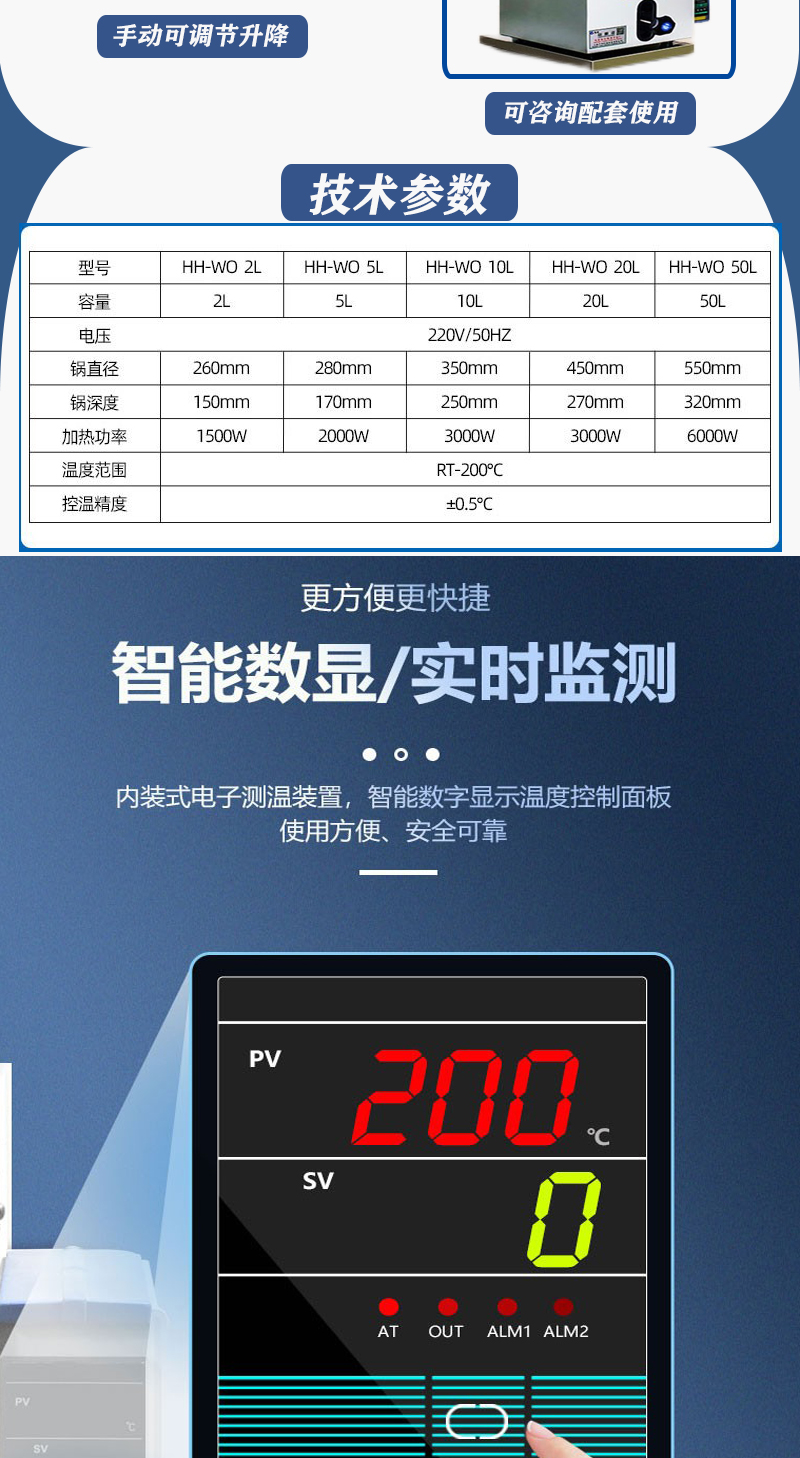 普通款恒温水浴锅(图3)