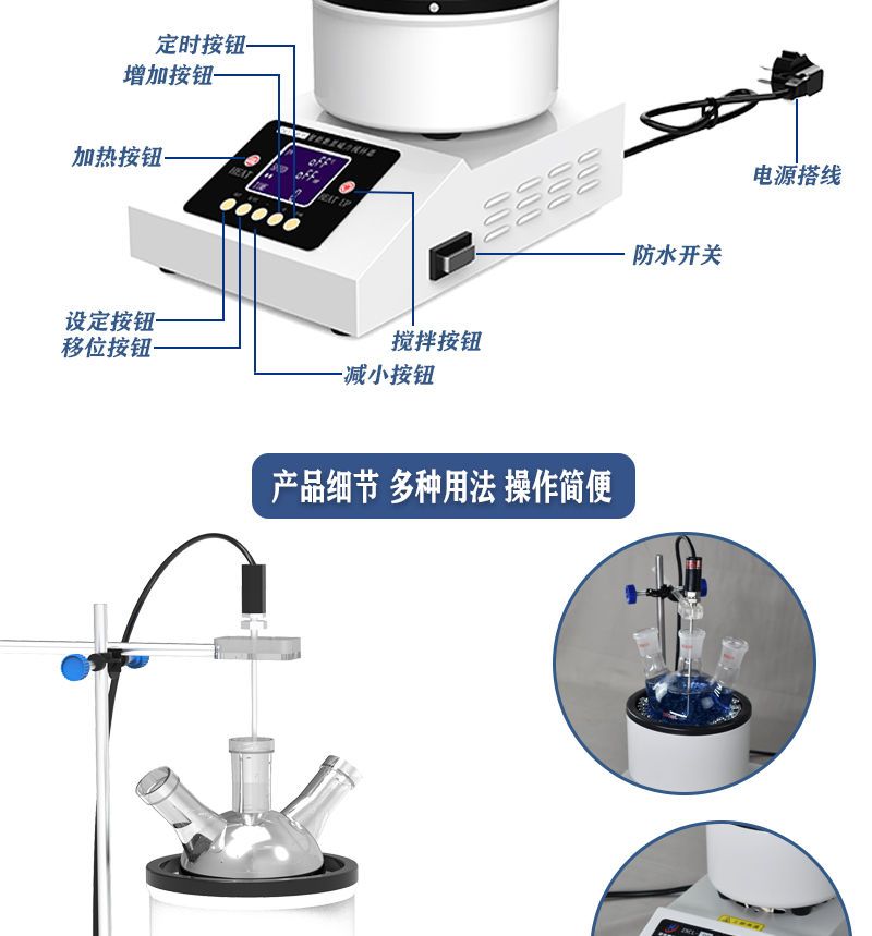 ZNCL-DG*3L智能数显磁力搅拌器(图9)