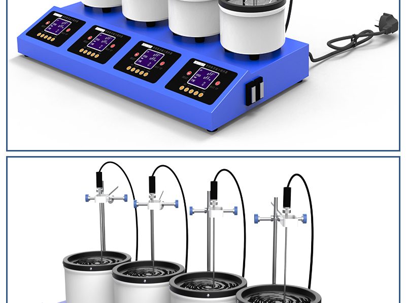 2工位 ZNCL-DG*1L智能数显磁力搅拌器(图27)