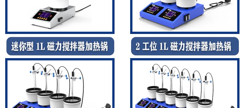 6工位 ZNCL-DG*3L智能数显磁力搅拌器(图3)