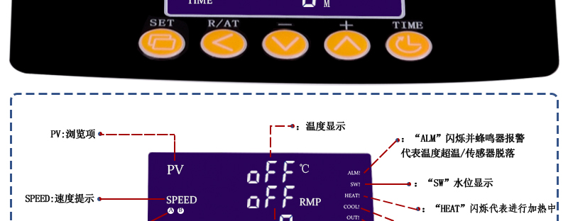 6工位 ZNCL-DG*3L智能数显磁力搅拌器(图7)